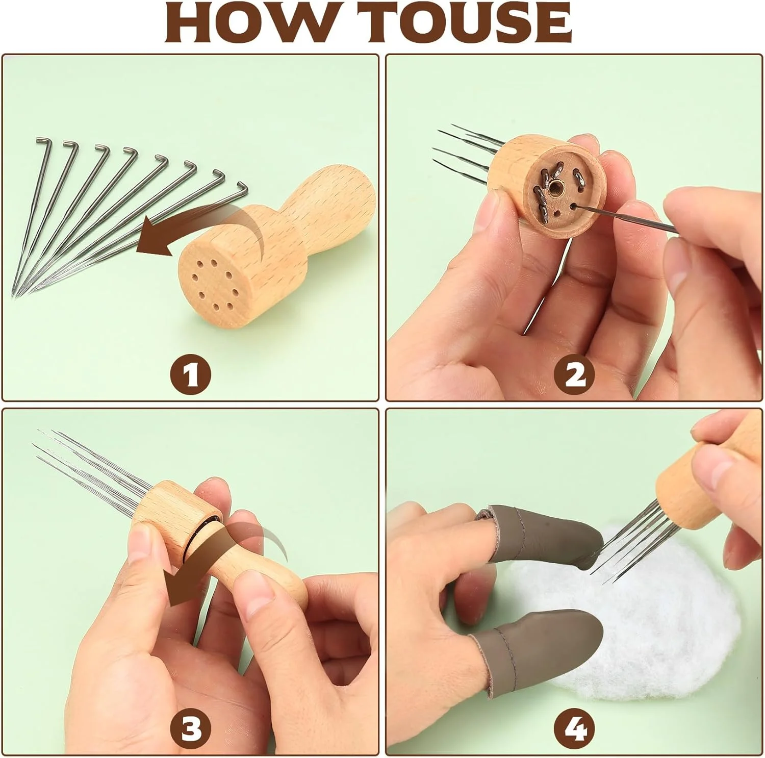 ست سوزن نمد دوزی 38 تکه برای نمد دوزی خشک، ست نمد دوزی سوزنی، ست سوزن نمد دوزی 3 سایز، کیت استارتر نمد دوزی سوزنی با دسته سوزن نمد دوزی چوبی، ست های نمد دوزی پشمی برای مبتدیان صنایع دستی ست سوزن نمد دوزی 38 تکه برای نمد دوزی خشک، ست نمد دوزی سوزنی، ست سوزن نمد دوزی 3 سایز، کیت استارتر نمد دوزی سوزنی با دسته سوزن نمد دوزی چوبی، ست های نمد دوزی پشمی برای مبتدیان صنایع دستی