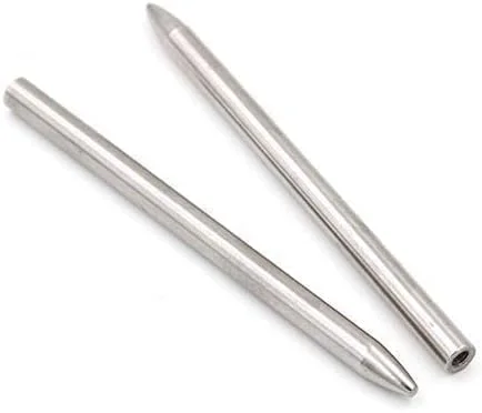 دو عدد سوزن بند طناب نجات نقره ای 550، سوزن های بافت و دوخت، فولاد ضد زنگ، مناسب کمپینگ و پیاده روی، چرم دوزی، ابزار طناب نجات، خیاطی