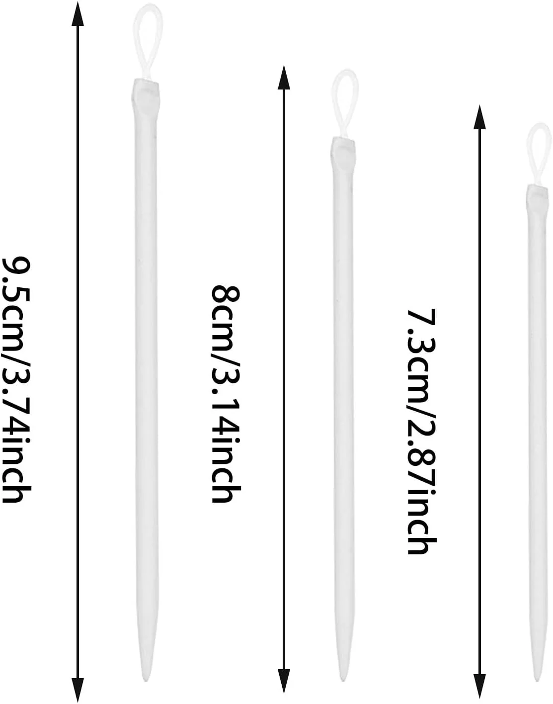 9 عدد سوزن پشمی نایلونی با حلقه، سوزن های خیاطی چشم بزرگ، نخ نایلونی، نخ رد کن طناب، ابزار و لوازم جانبی بافندگی دستی، قلاب بافی و خیاطی