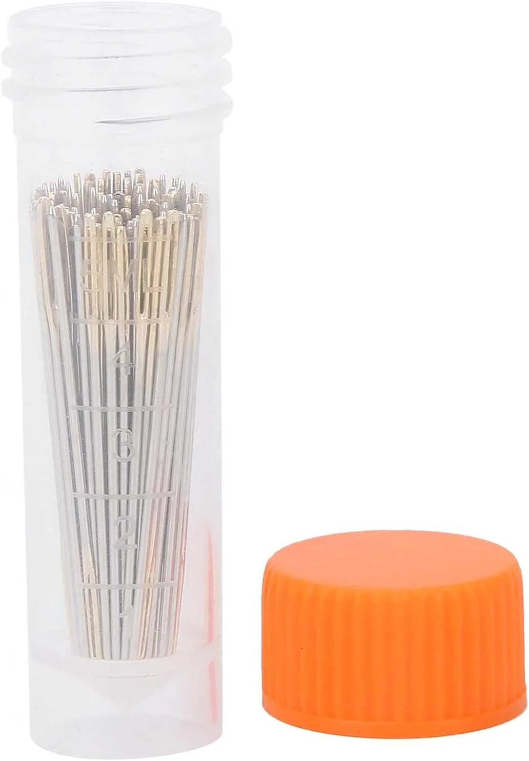 100 عدد سوزن گلدوزی، سوزن های گلدوزی استیل ضد زنگ، سوزن های فلزی چشم بزرگ برای دوخت گلدوزی با جعبه نگهداری برای صنایع دستی هنری خیاطی دستی (شماره 24) 100 عدد سوزن گلدوزی، سوزن های گلدوزی استیل ضد زنگ، سوزن های فلزی چشم بزرگ برای دوخت گلدوزی با جعبه نگهداری برای صنایع دستی هنری خیاطی دستی (شماره 24)