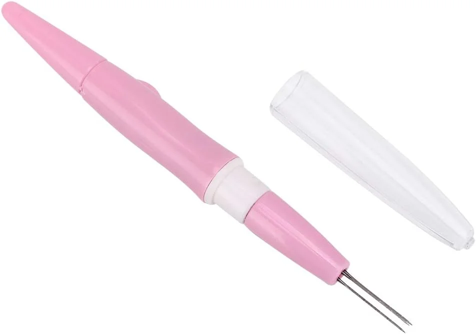 3 سوزن کوچک و قابل حمل، کاربری آسان، سوزن نمدی، لوازم جانبی خیاطی سوزن نمدی برای ساخت کاردستی DIY (صورتی) 3 سوزن کوچک و قابل حمل، کاربری آسان، سوزن نمدی، لوازم جانبی خیاطی سوزن نمدی برای ساخت کاردستی DIY (صورتی)