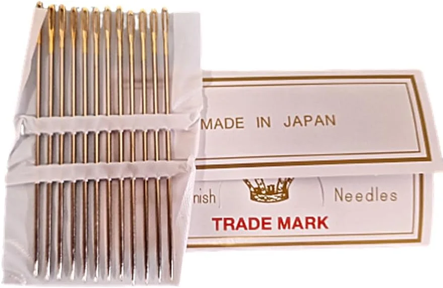 پوپیپ 12 عددی. سایز 7 سانتی متر (2 3/4 اینچ). سوزن های خیاطی دستی چشم طلایی بزرگ ژاپنی با کیفیت ژاپنی، تیز، برای دوخت دستی، تعمیر پارچه، کاردستی، گلدوزی، سرگرمی، DIY پوپیپ 12 عددی. سایز 7 سانتی متر (2 3/4 اینچ). سوزن های خیاطی دستی چشم طلایی بزرگ ژاپنی با کیفیت ژاپنی، تیز، برای دوخت دستی، تعمیر پارچه، کاردستی، گلدوزی، سرگرمی، DIY