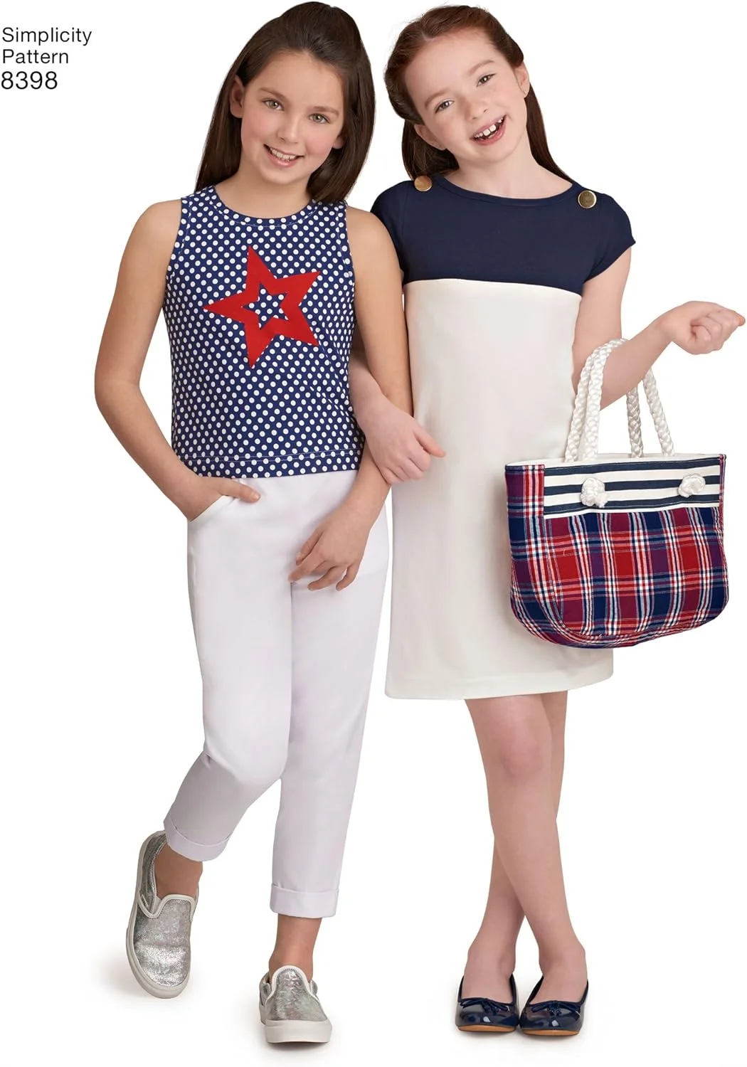 الگوی خیاطی Simplicity Creative Patterns برای کودکان، A (3-4-5-6-7-8)