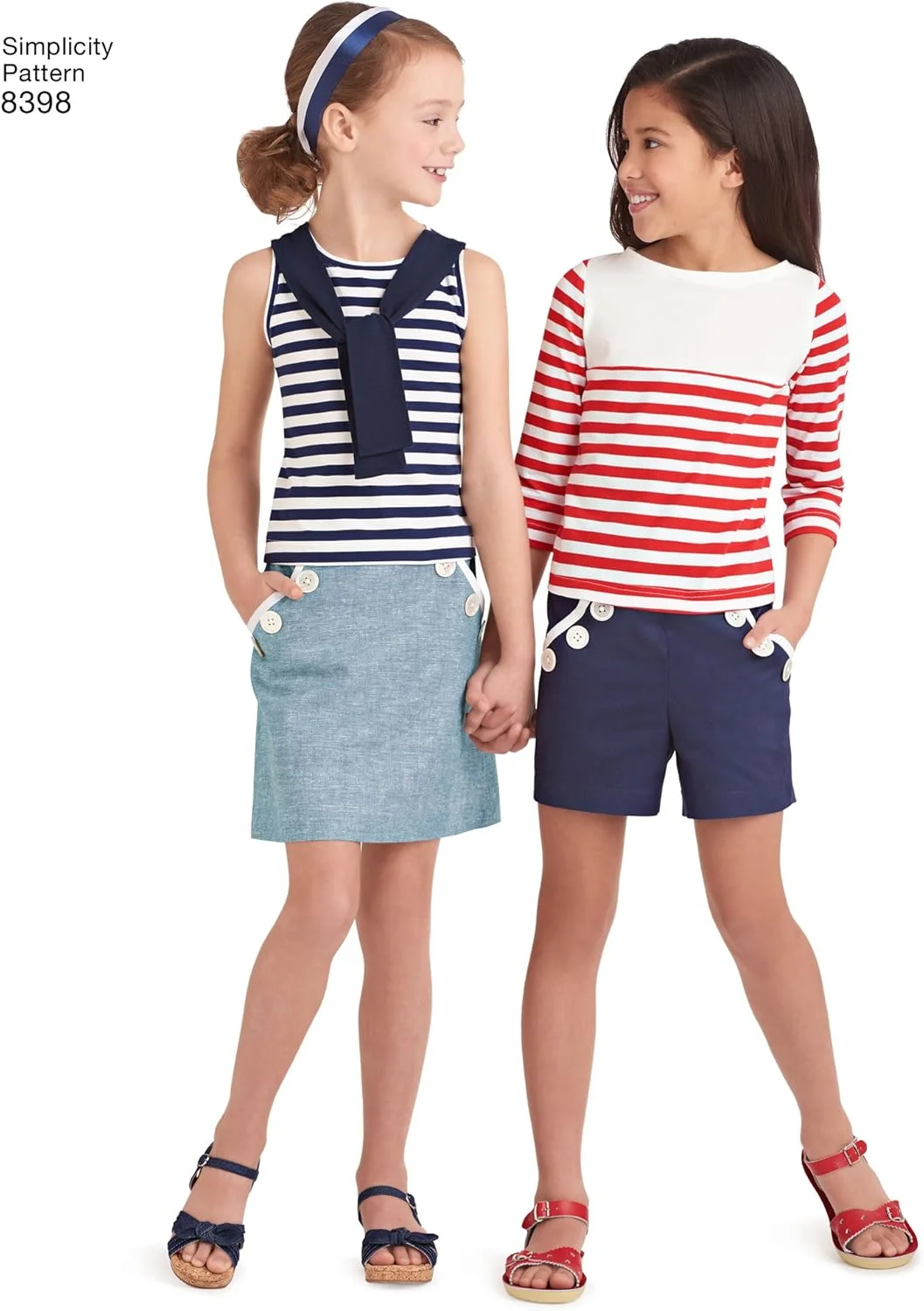 الگوی خیاطی Simplicity Creative Patterns برای کودکان، A (3-4-5-6-7-8)