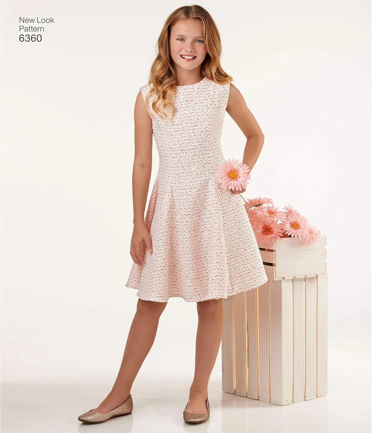 الگوی خیاطی سیمپلیسی نیو لوک 6360: لباس دخترانه نوجوان، سایز A، A (8-10-12-14-16)