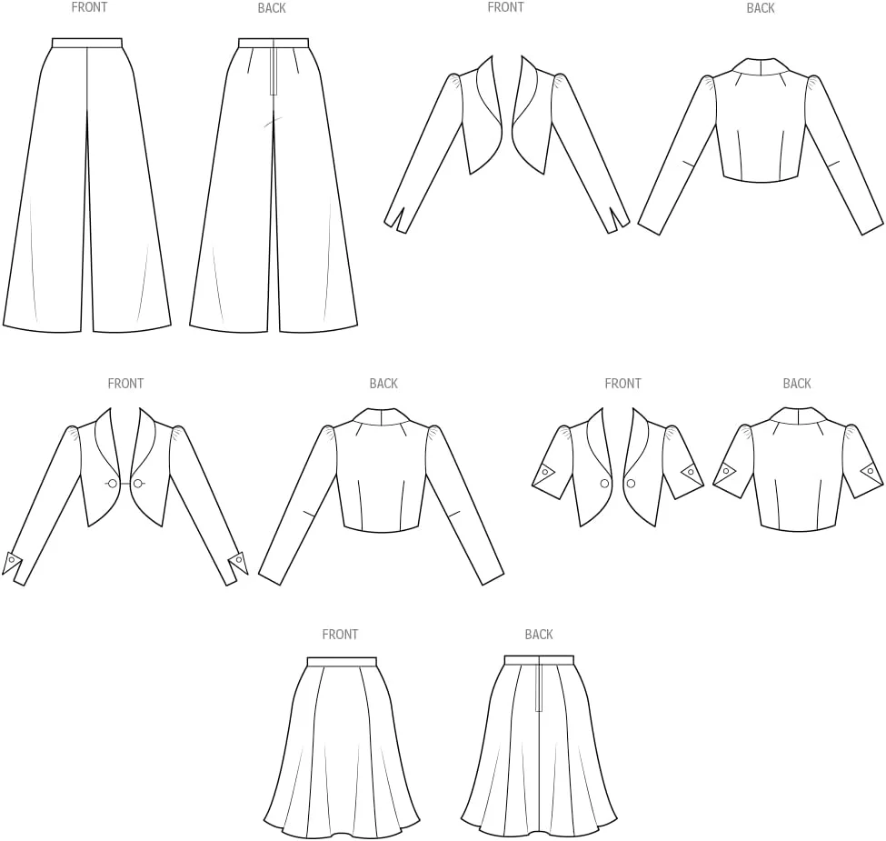 الگوی خیاطی لباس ورزشی زنانه Simplicity، چند رنگ