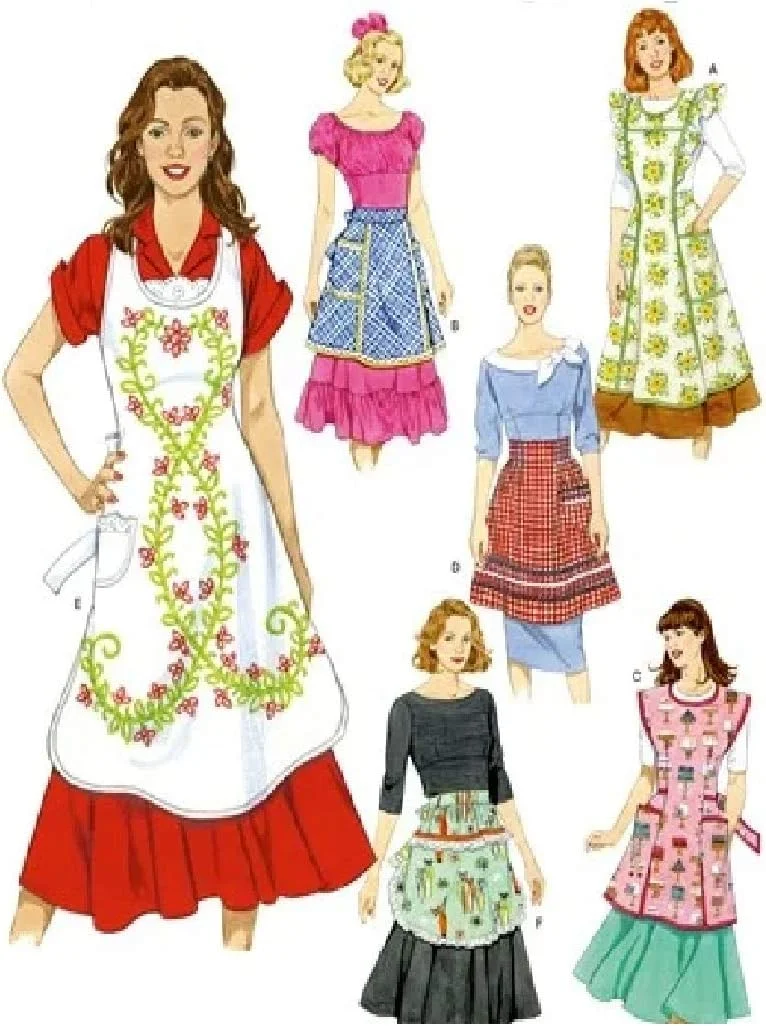 الگوی خیاطی پیش بند Simplicity 8827 A