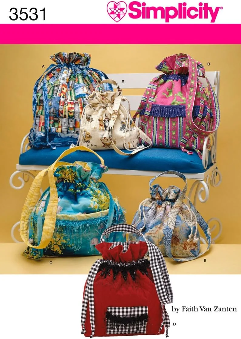 الگوی خیاطی سادگی 3531 لوازم جانبی، A (همه سایزها)