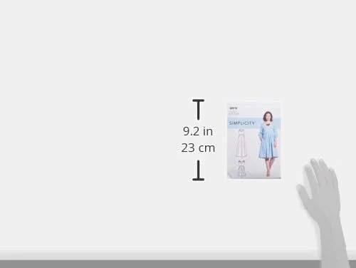 الگوی خیاطی سادگی S8910، لباس زنانه، سایز H5 (6-8-10-12-14)