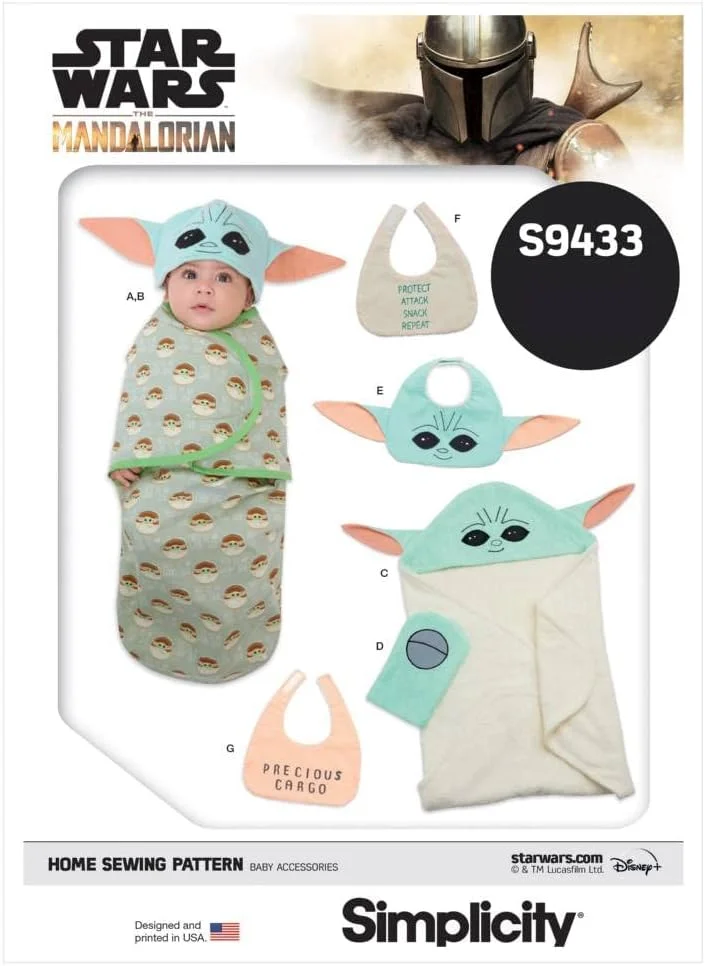 الگوی خیاطی سادگی S9433 لوازم جانبی کودک