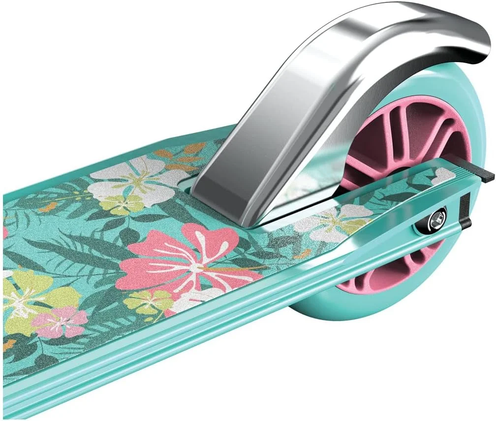 اسکوتر ضربه ای Razor A، نسخه ویژه گرافیک Paradise، اسکوتر تاشو آلومینیومی، یک سایز