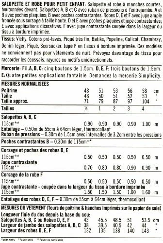 الگوی خیاطی سادگی 7617، رامپر و پیراهن دخترانه سایز 2 - 3 - 4