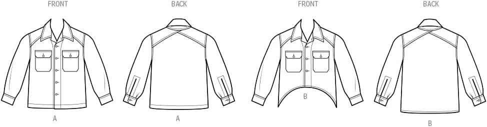 الگوی خیاطی ژاکت ساده و یونیسکس، چند رنگ