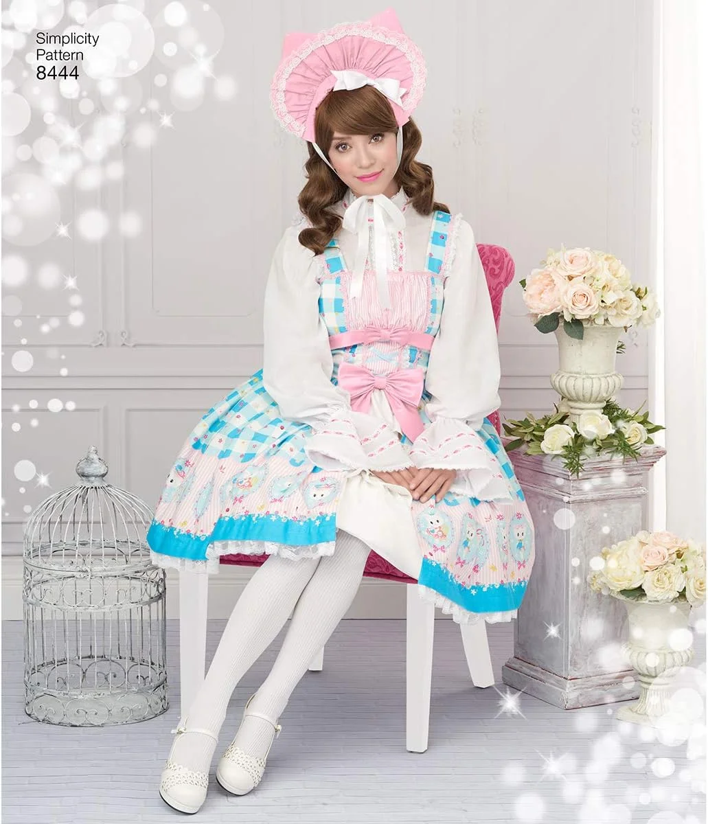 الگوهای خیاطی لباس زنانه Simplicity 8444، سایز 42-50