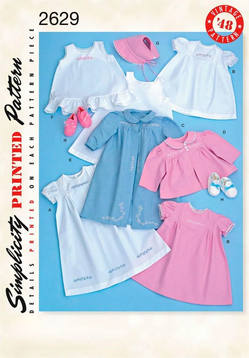 الگوی خیاطی سادگی مدل 2629 مناسب سایزهای XXS-XS-S-M-L