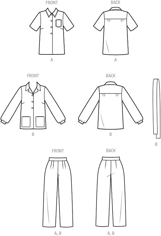 کیت الگوی خیاطی تاپ و شلوار راحتی زنانه Simplicity Misses' Vintage، کد S9635، سایزهای 14-16-18-20-22، چند رنگ کیت الگوی خیاطی تاپ و شلوار راحتی زنانه Simplicity Misses' Vintage، کد S9635، سایزهای 14-16-18-20-22، چند رنگ