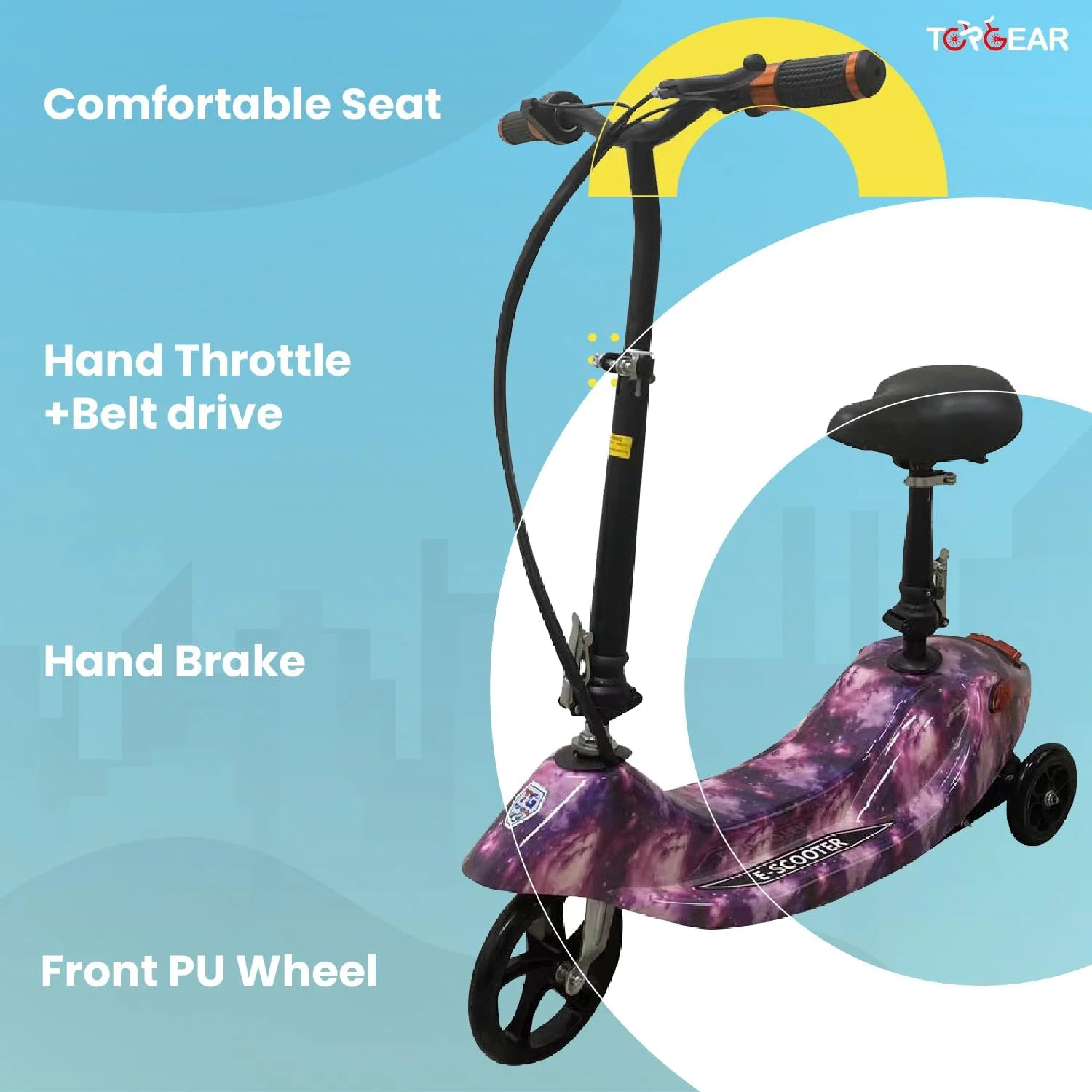 اسکوتر برقی بزرگسالان Top Gear مدل TG 25، موتور براشلس 250 وات، حداکثر سرعت 6-8 کیلومتر در ساعت، چرخ 200X50PU، اسکوتر تاشو مناسب رفت و آمد، 24 ولت 5 آمپر ساعت. (قرمز) اسکوتر برقی بزرگسالان Top Gear مدل TG 25، موتور براشلس 250 وات، حداکثر سرعت 6-8 کیلومتر در ساعت، چرخ 200X50PU، اسکوتر تاشو مناسب رفت و آمد، 24 ولت 5 آمپر ساعت. (قرمز)