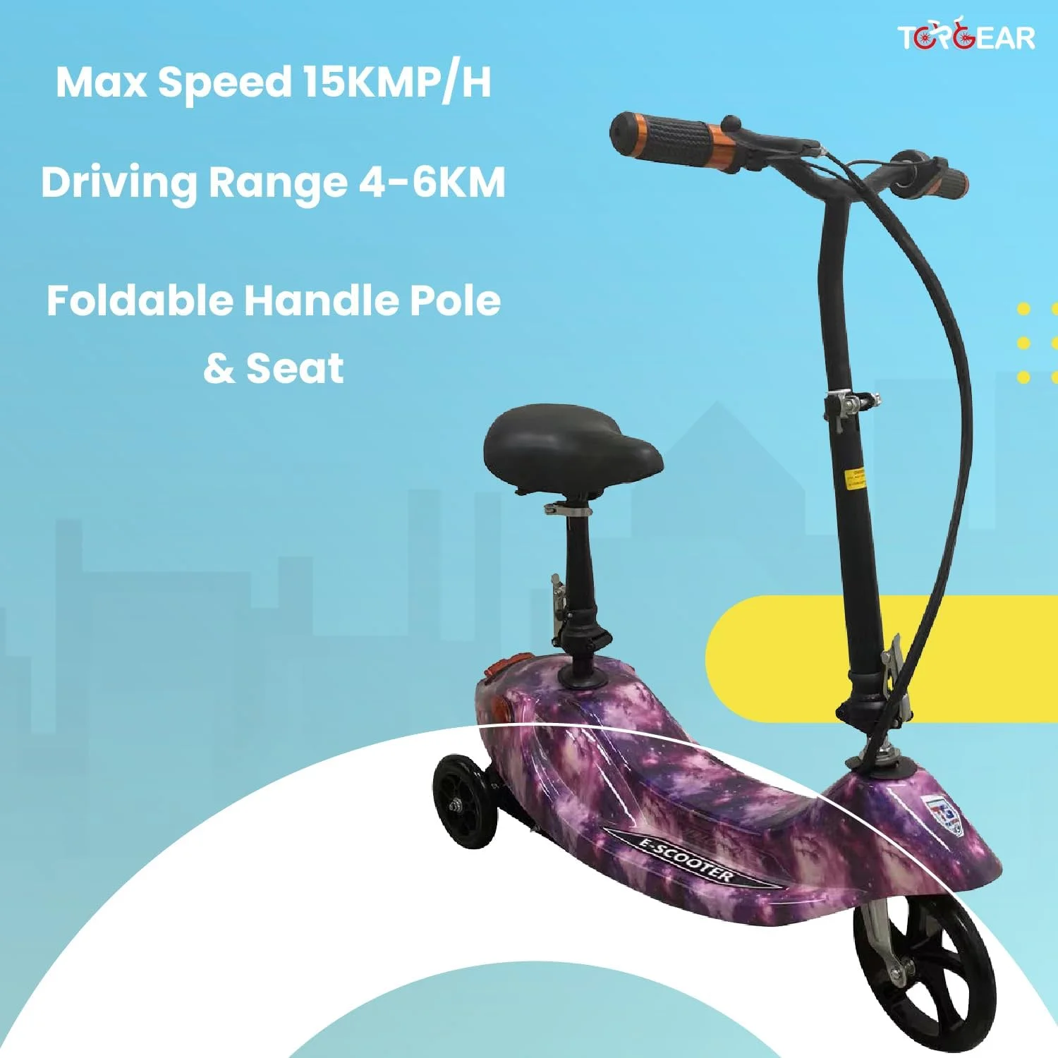 اسکوتر برقی بزرگسالان Top Gear مدل TG 25، موتور براشلس 250 وات، حداکثر سرعت 6-8 کیلومتر در ساعت، چرخ 200X50PU، اسکوتر تاشو مناسب رفت و آمد، 24 ولت 5 آمپر ساعت. (قرمز) اسکوتر برقی بزرگسالان Top Gear مدل TG 25، موتور براشلس 250 وات، حداکثر سرعت 6-8 کیلومتر در ساعت، چرخ 200X50PU، اسکوتر تاشو مناسب رفت و آمد، 24 ولت 5 آمپر ساعت. (قرمز)