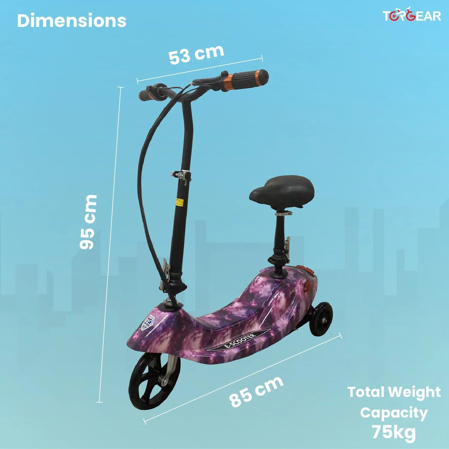 اسکوتر برقی بزرگسالان Top Gear مدل TG 25، موتور براشلس 250 وات، حداکثر سرعت 6-8 کیلومتر در ساعت، چرخ 200X50PU، اسکوتر تاشو مناسب رفت و آمد، 24 ولت 5 آمپر ساعت. (قرمز) اسکوتر برقی بزرگسالان Top Gear مدل TG 25، موتور براشلس 250 وات، حداکثر سرعت 6-8 کیلومتر در ساعت، چرخ 200X50PU، اسکوتر تاشو مناسب رفت و آمد، 24 ولت 5 آمپر ساعت. (قرمز)