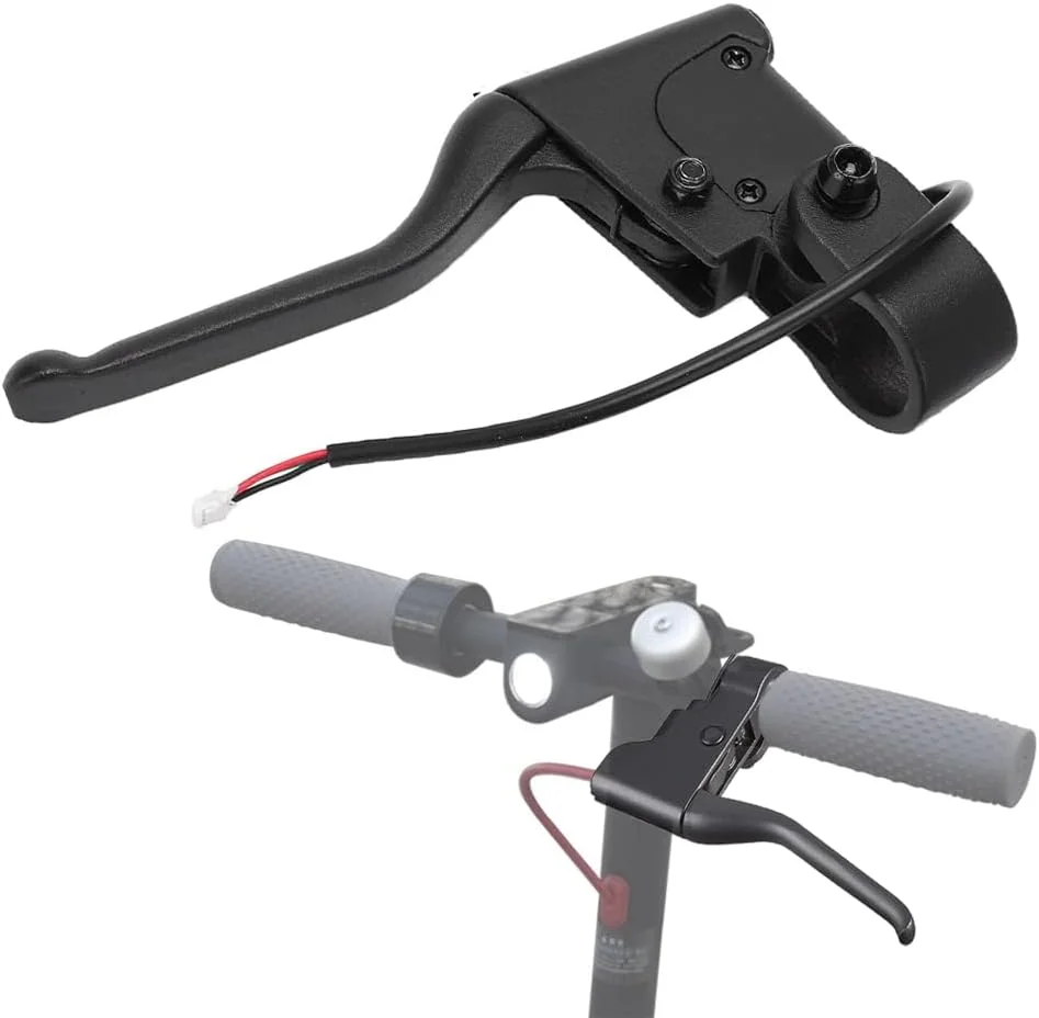 دسته ترمز اسکوتر برقی SYACHI سازگار با Xiaomi 1S/M365/PR، دسته ترمز دیسکی اسکوتر برقی دسته ترمز سمت چپ، دسته ترمز، ترمز اسکوتر برقی، قطعه جایگزین اسکوتر برقی