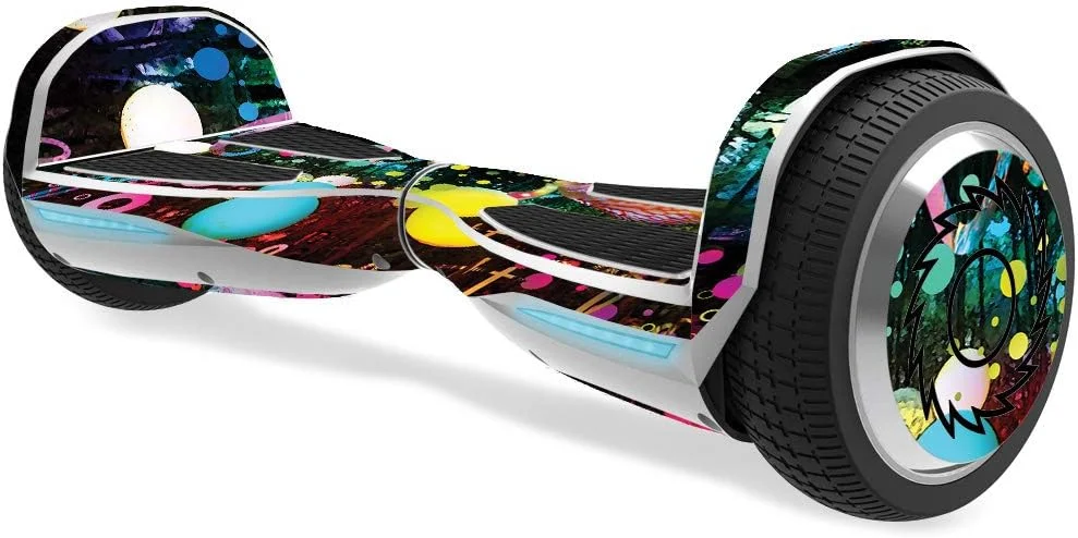 برچسب محافظ طرح Life Moves Fast سازگار با هاوربرد Razor Hovertrax 1.5 - پوشش وینیل محافظ، بادوام و منحصر به فرد | نصب، جدا کردن و تغییر آسان طرح | ساخت آمریکا