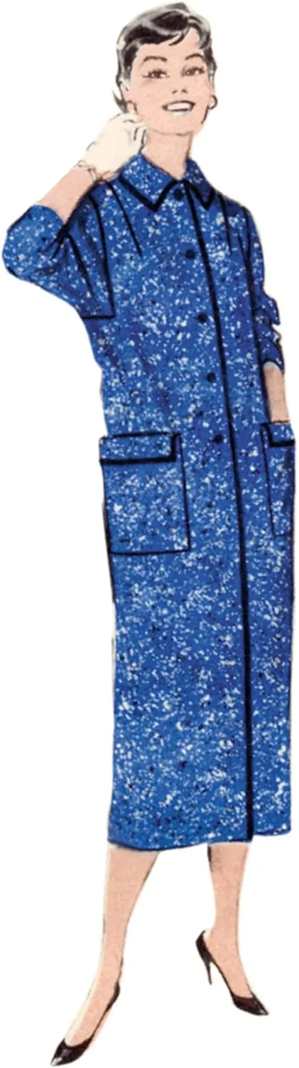 الگوی خیاطی کت جعبهای زنانه Butterick B7020N5، طرح قدیمی دهه 1950، کد طراحی B7020، سایزهای 10-12-14-16-18 الگوی خیاطی کت جعبهای زنانه Butterick B7020N5، طرح قدیمی دهه 1950، کد طراحی B7020، سایزهای 10-12-14-16-18