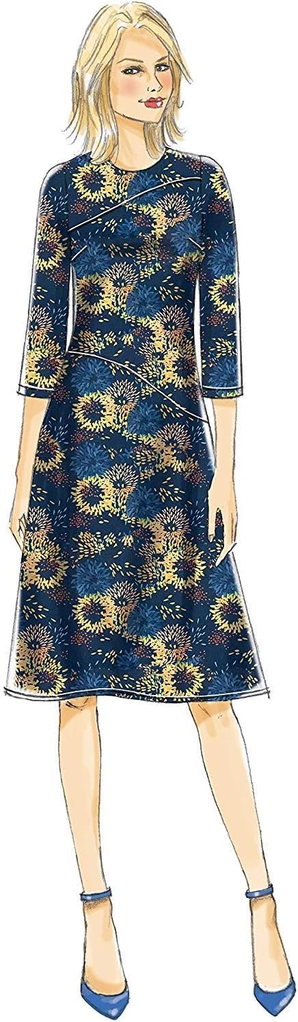 الگوهای خیاطی Butterick 6480 A5، لباس زنانه، سایزهای 6-14، کاغذی، چند رنگ، 17 x 0.5 x 22 سانتی متر الگوهای خیاطی Butterick 6480 A5، لباس زنانه، سایزهای 6-14، کاغذی، چند رنگ، 17 x 0.5 x 22 سانتی متر