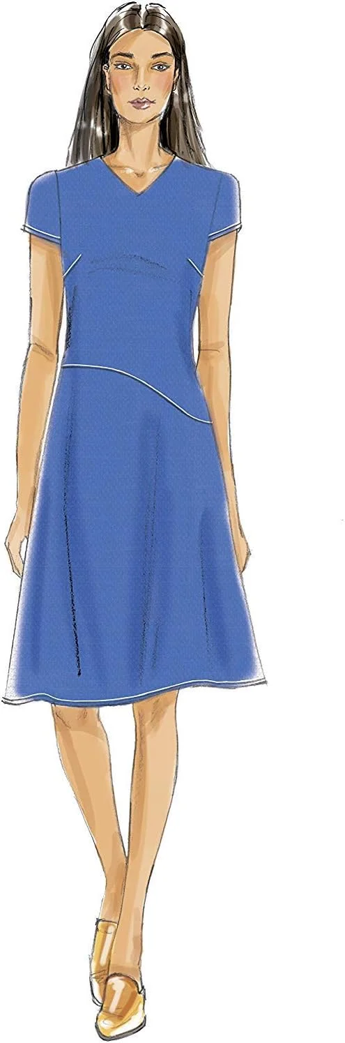 الگوهای خیاطی Butterick 6480 A5، لباس زنانه، سایزهای 6-14، کاغذی، چند رنگ، 17 x 0.5 x 22 سانتی متر الگوهای خیاطی Butterick 6480 A5، لباس زنانه، سایزهای 6-14، کاغذی، چند رنگ، 17 x 0.5 x 22 سانتی متر