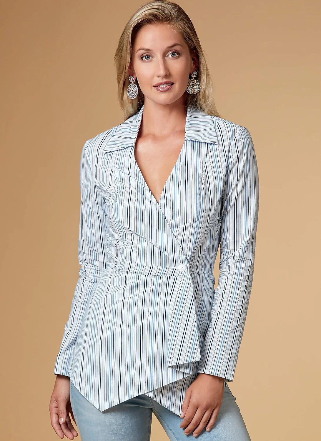 الگوهای خیاطی باتریک مدل B6629 برای پیراهن آستین بلند بافتنی زنانه، سایزهای 6-14 الگوهای خیاطی باتریک مدل B6629 برای پیراهن آستین بلند بافتنی زنانه، سایزهای 6-14