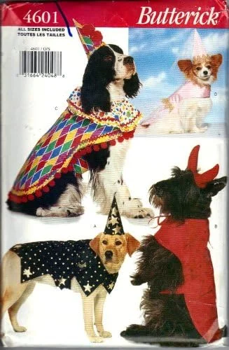 الگوی خیاطی باتریک 4601 - مناسب برای دوخت - لباس های سگ