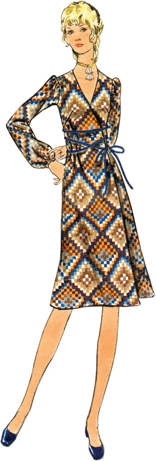 الگوی خیاطی زنانه قدیمی باتریک، ست لباس دهه 70، تونیک و شلوار، کد طراحی B6958، سایز 8-10، 12-14، چند رنگ الگوی خیاطی زنانه قدیمی باتریک، ست لباس دهه 70، تونیک و شلوار، کد طراحی B6958، سایز 8-10، 12-14، چند رنگ
