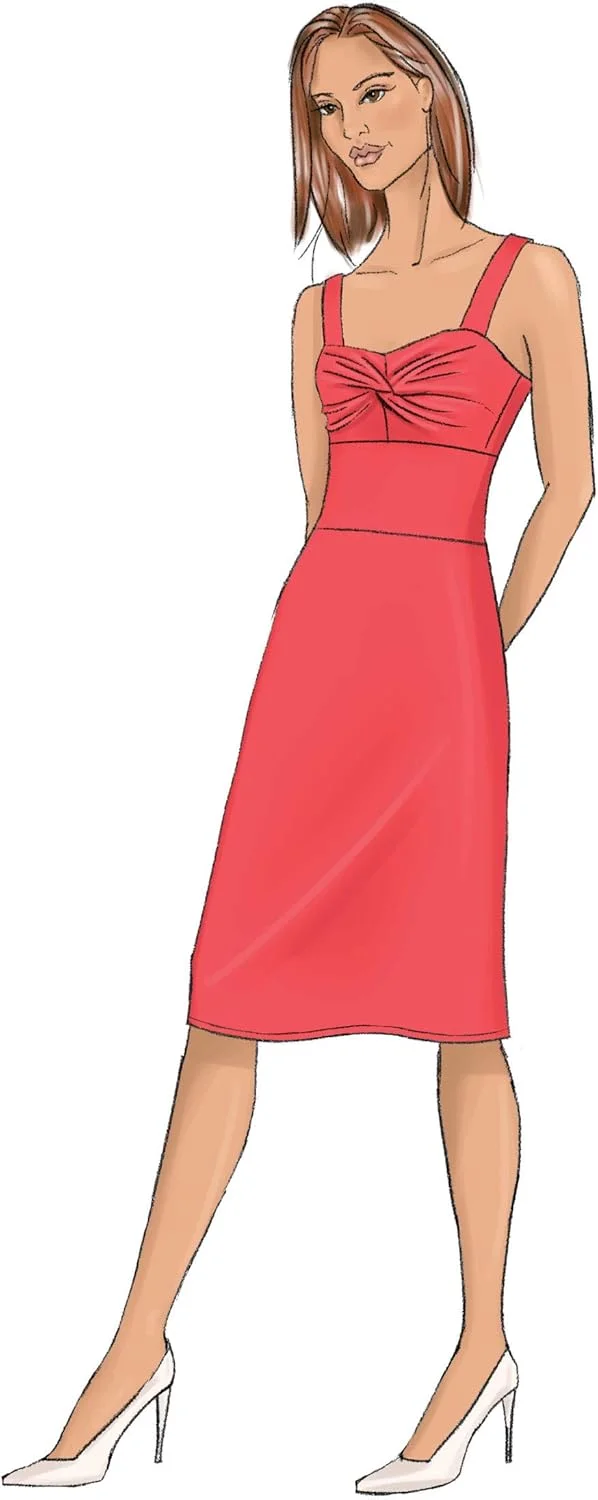 الگوی خیاطی Butterick R10221 / 6679 - لباس زنانه، سایز: A5 (6-8-10-12-14) الگوی خیاطی Butterick R10221 / 6679 - لباس زنانه، سایز: A5 (6-8-10-12-14)