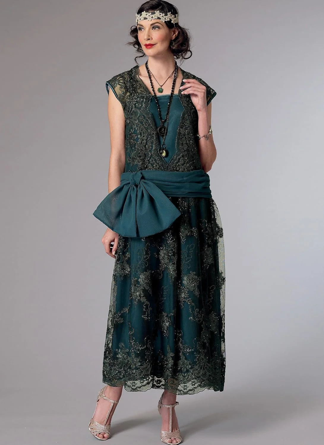 الگوهای خیاطی باتریک مدل Butterick 6399 A5 لباس زنانه چند رنگ، سایزهای 6-14