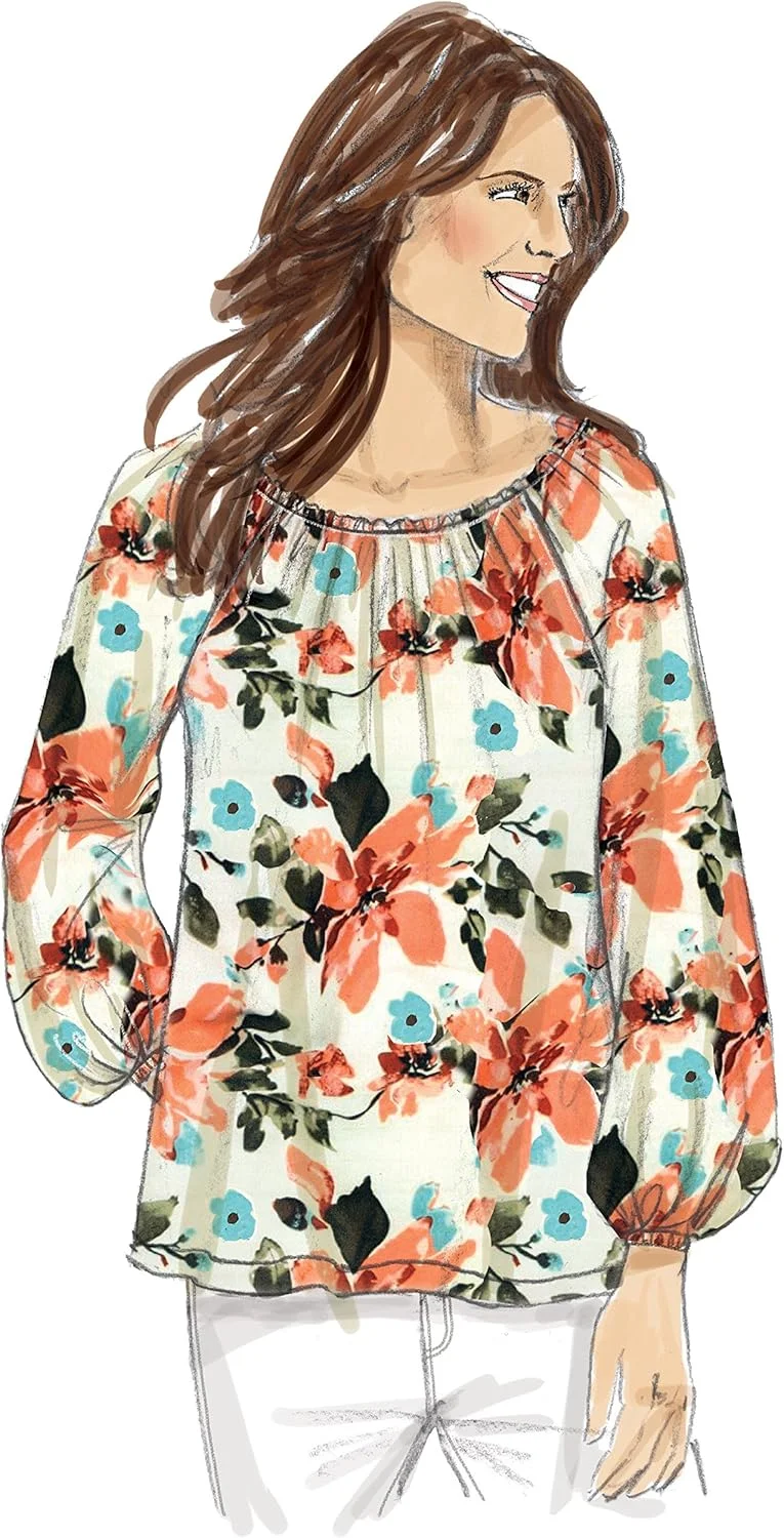 الگوهای خیاطی باتریک 6455 ZZ، تاپ زنانه، سایز بزرگ تا خیلی بزرگ، کاغذی، چند رنگ، 17 x 0.5 x 22 سانتی متر الگوهای خیاطی باتریک 6455 ZZ، تاپ زنانه، سایز بزرگ تا خیلی بزرگ، کاغذی، چند رنگ، 17 x 0.5 x 22 سانتی متر