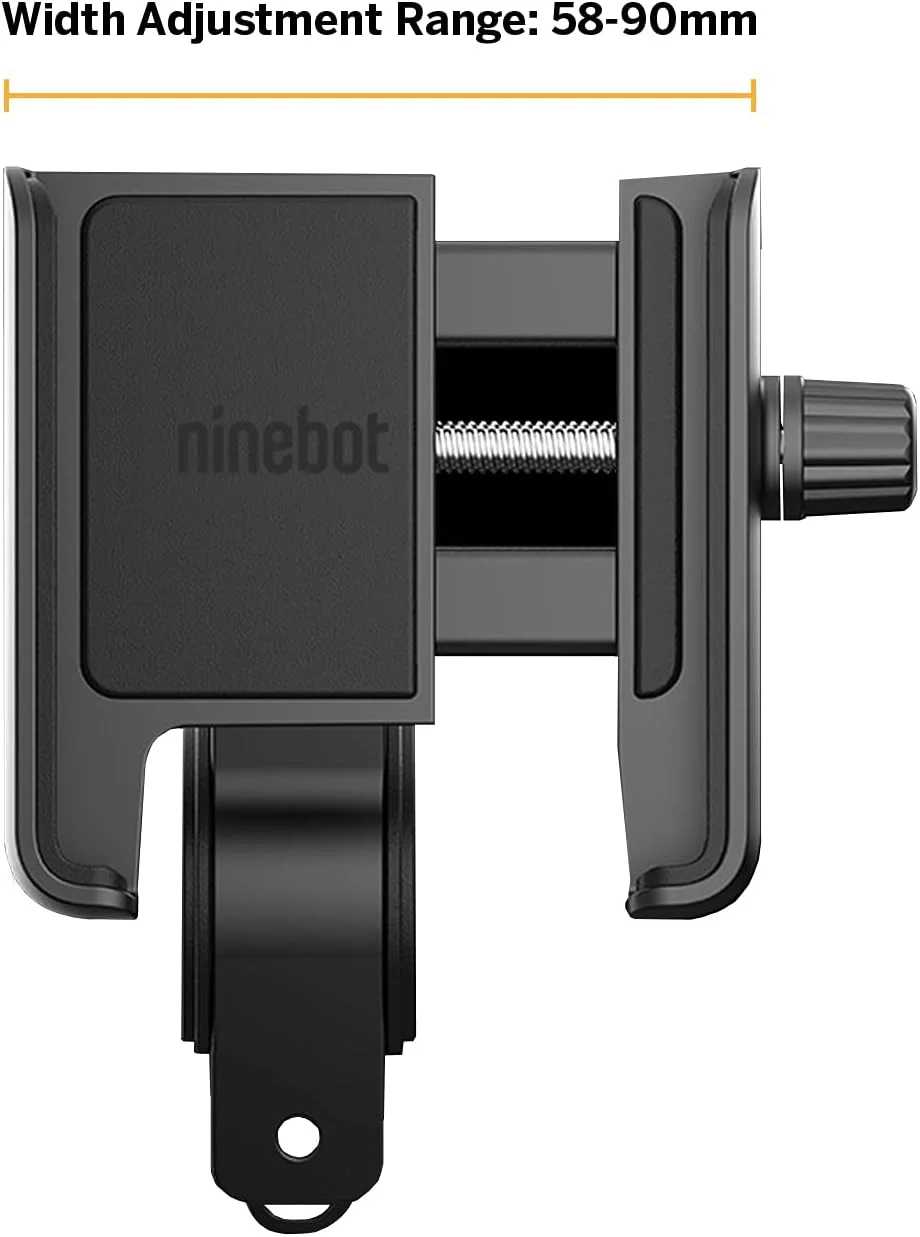 پایه نگهدارنده گوشی موبایل Segway Ninebot، قابل تنظیم برای اسکوتر برقی، دوچرخه و دسته فرمان موتور سیکلت، مناسب برای تمام آیفون ها، 12، 11، X، آیفون 8، سامسونگ گلکسی، نگهدارنده هر تلفن همراه 4-6.5 اینچی، مشکی پایه نگهدارنده گوشی موبایل Segway Ninebot، قابل تنظیم برای اسکوتر برقی، دوچرخه و دسته فرمان موتور سیکلت، مناسب برای تمام آیفون ها، 12، 11، X، آیفون 8، سامسونگ گلکسی، نگهدارنده هر تلفن همراه 4-6.5 اینچی، مشکی