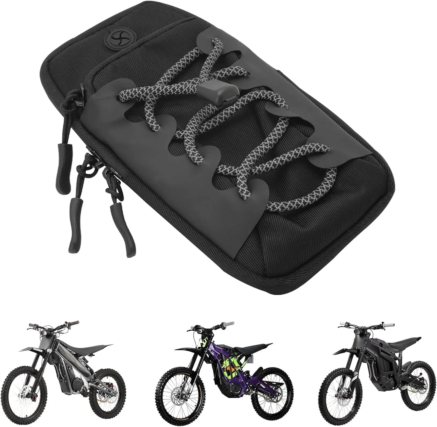 کیف موتورسیکلت Oasisgalore سازگار با Sur Ron Surron LBX E-Ride Pro SS/S Rawrr Mantis، کیف لوازم جانبی، کیف ضد آب موتورسیکلت با قابلیت نصب در جلو