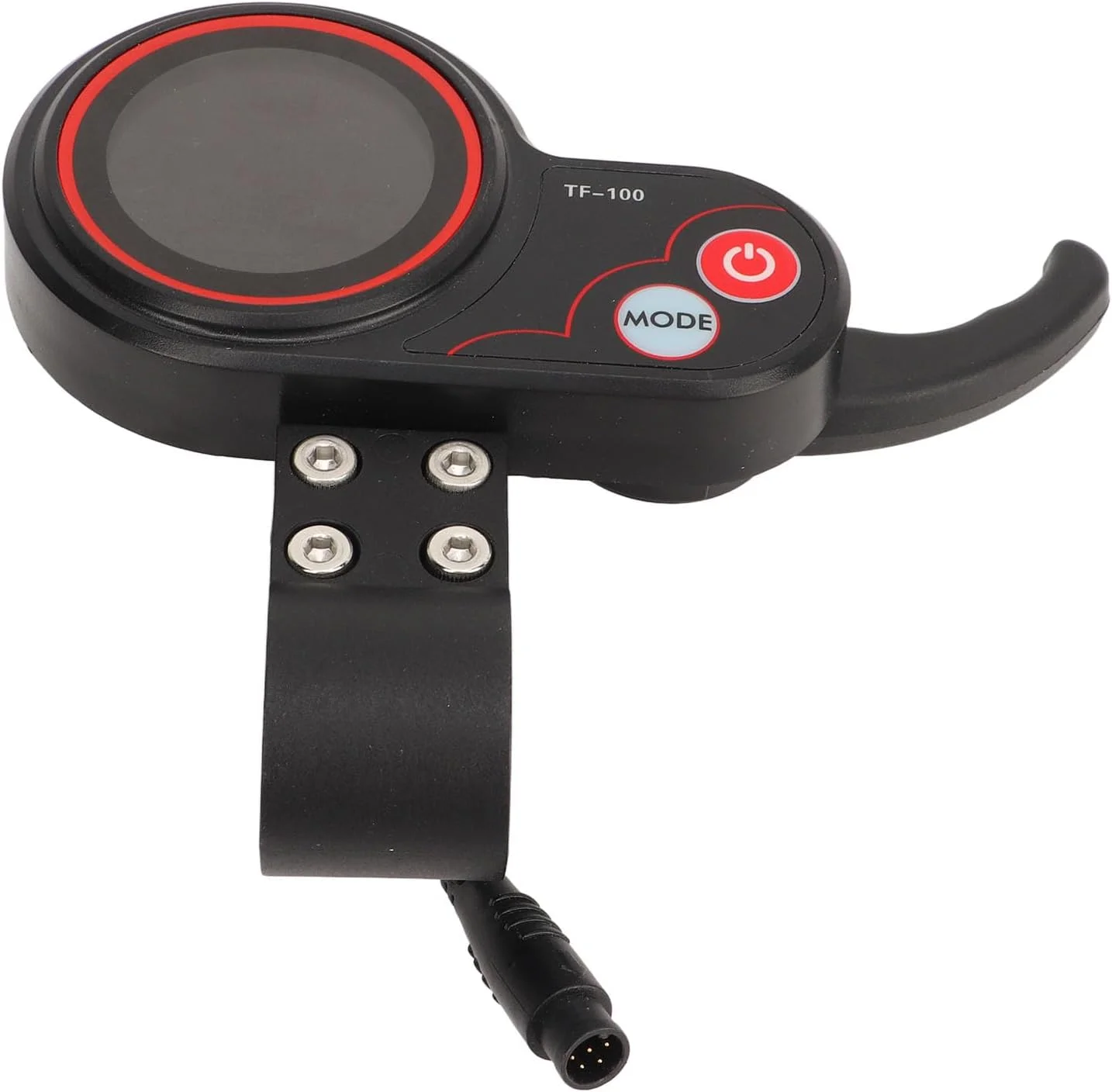 دریچه گاز برقی BROLEO با نمایشگر LCD، کانکتور ضد آب 6 پین، شارژ USB، نمایشگر چندگانه برای اسکوتر برقی Kugoo M4