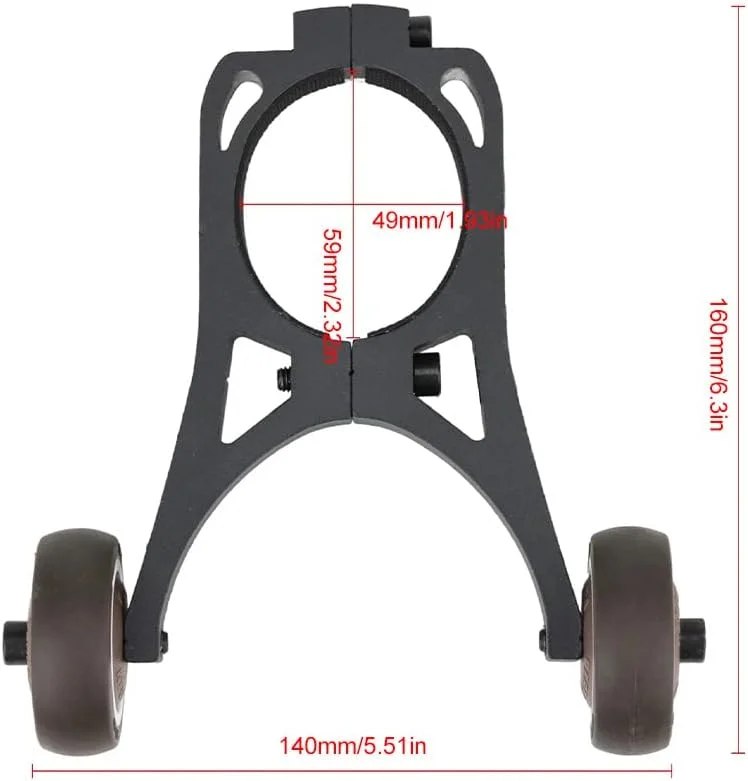 پایه نگهدارنده اسکوتر OUGETHER، پایه نگهدارنده اسکوتر برقی تاشو، برای اسکوتر برقی Xiaomi M365 1SPro، پایه نگهدارنده اسکوتر برقی برای چرخ کمکی Ninebot F40 F30 F20