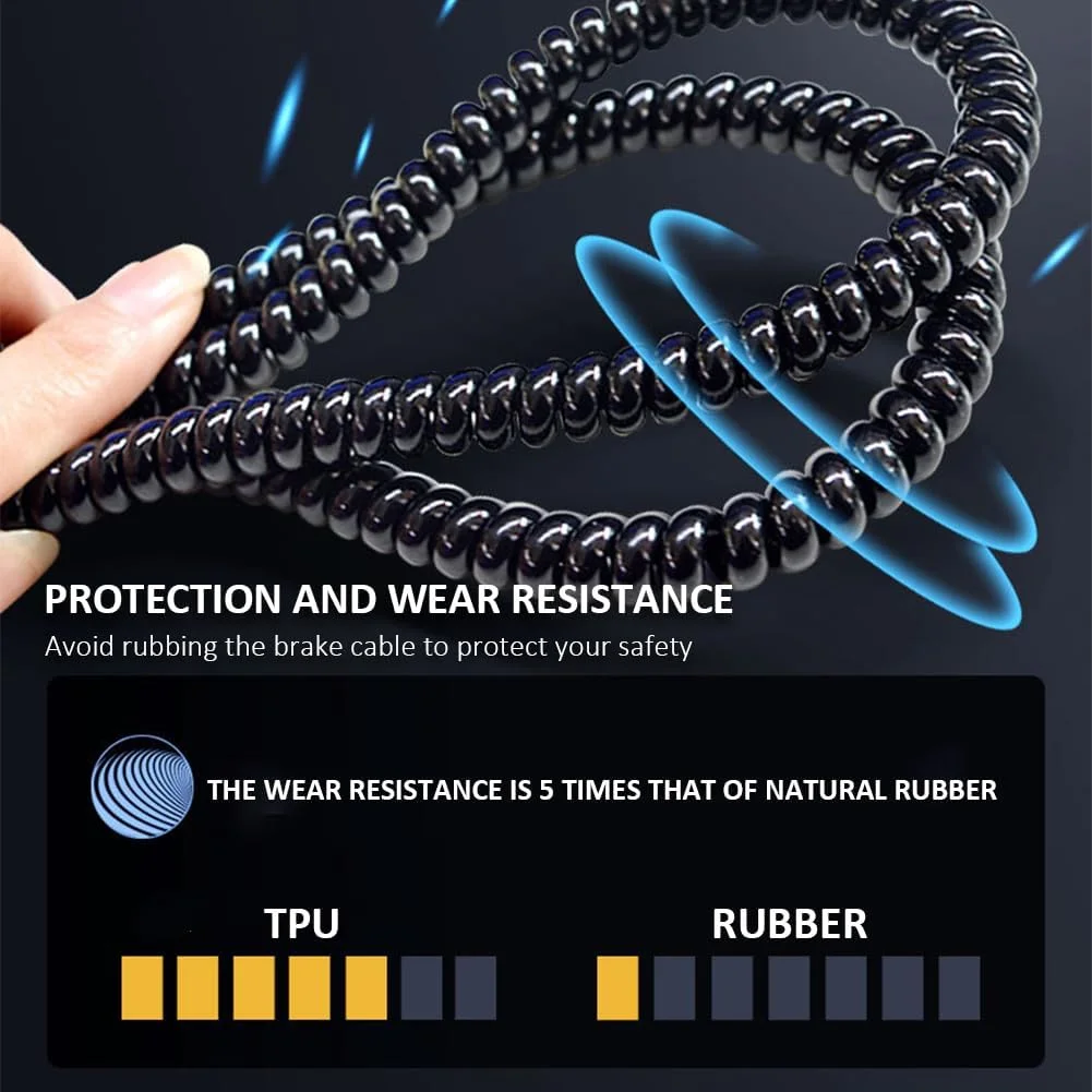محافظ کابل اسکوتر Natcoo بسته 2 عددی، لوله محافظ مارپیچ کابل برای Xiaomi M365/Pro/1S/Pro2/Mi3، اسکوتر Ninebot، لوازم جانبی اسکوتر برقی محافظ کابل اسکوتر Natcoo بسته 2 عددی، لوله محافظ مارپیچ کابل برای Xiaomi M365/Pro/1S/Pro2/Mi3، اسکوتر Ninebot، لوازم جانبی اسکوتر برقی