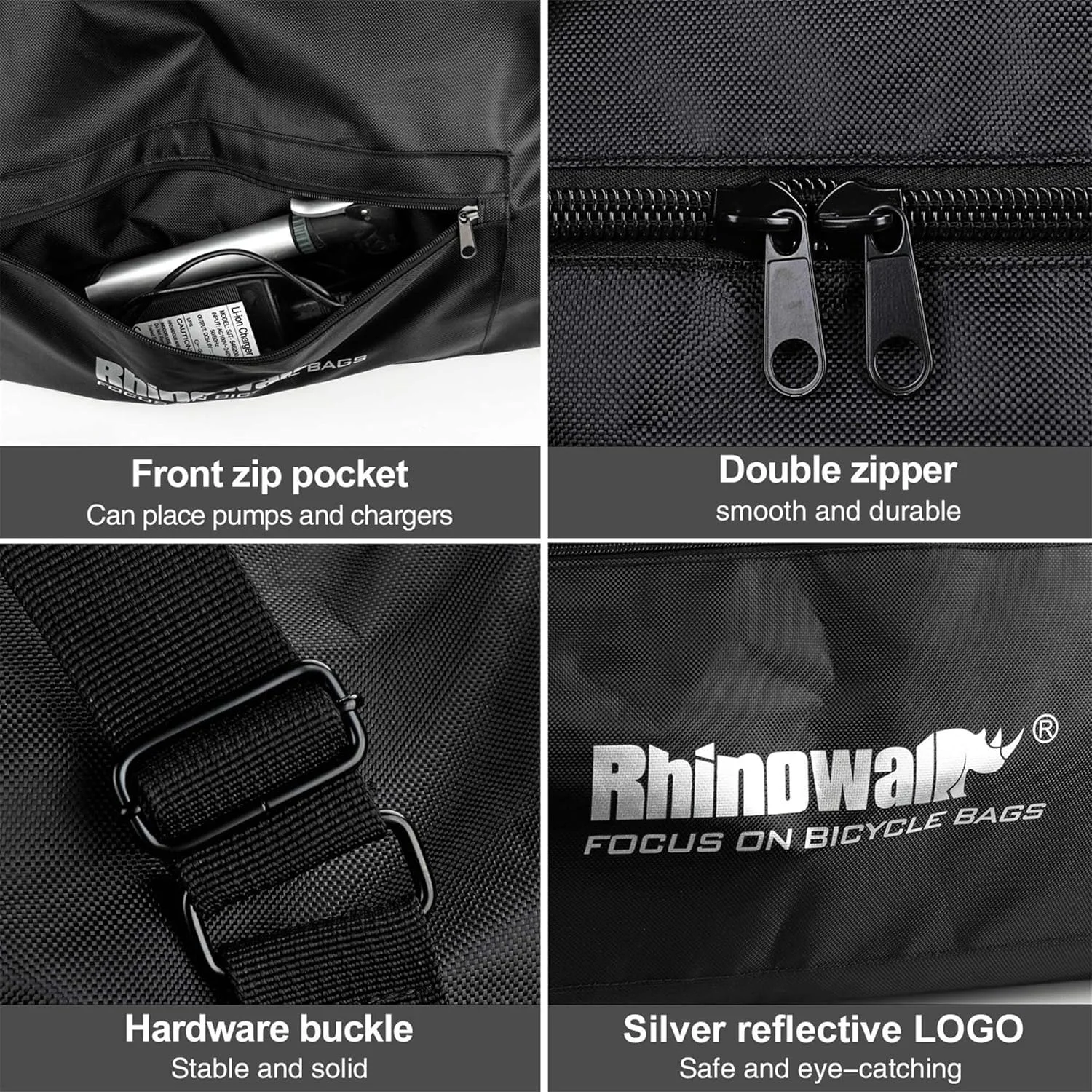 کیف حمل اسکوتر برقی تاشو Rhinowalk، کیف نگهداری اسکوتر برقی قابل حمل، کیف حمل و نقل برای مسافرت در فضای باز، سواری و رفت و آمد کیف حمل اسکوتر برقی تاشو Rhinowalk، کیف نگهداری اسکوتر برقی قابل حمل، کیف حمل و نقل برای مسافرت در فضای باز، سواری و رفت و آمد