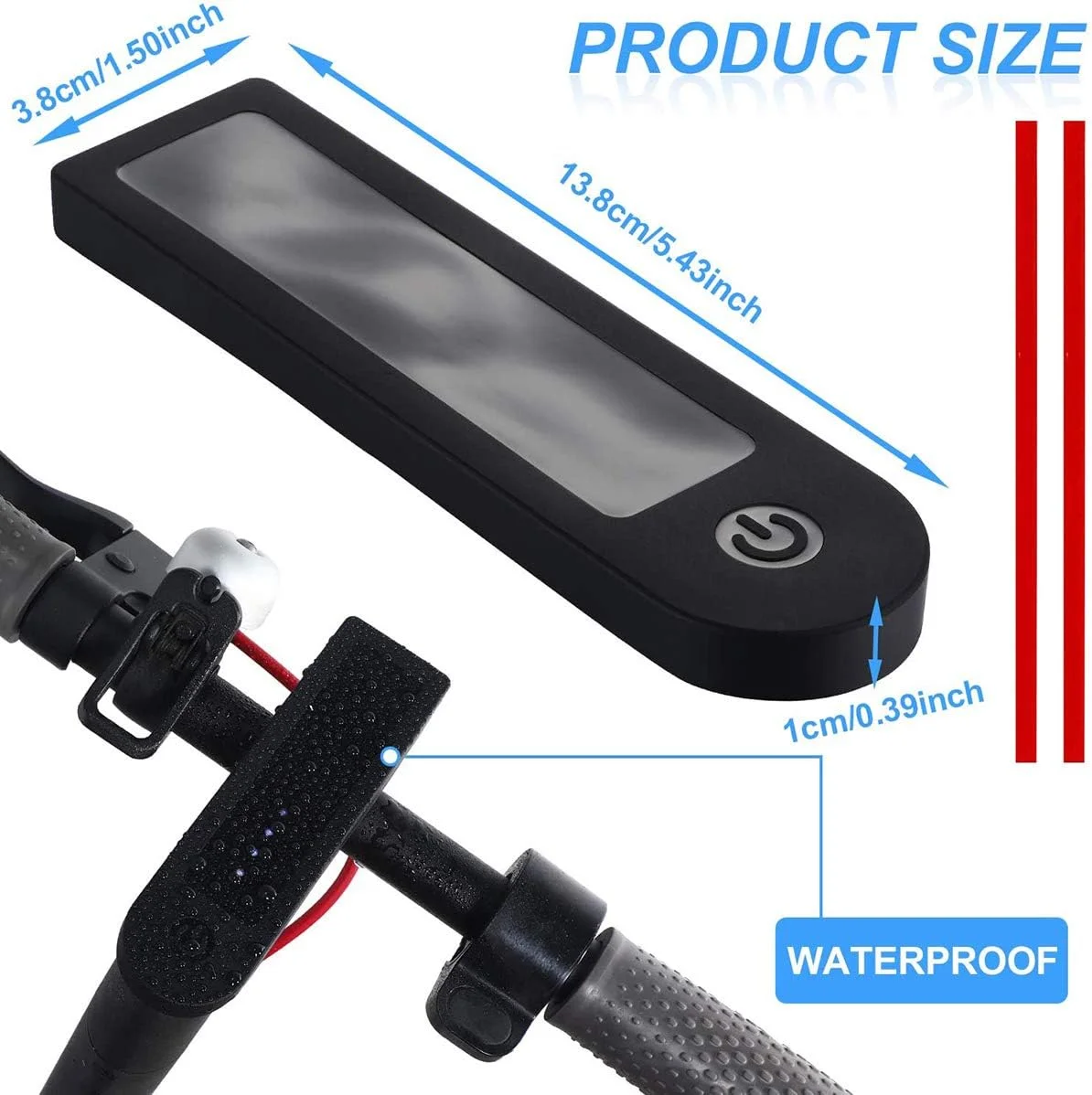 ضربه گیر لاستیکی 3 تکه MAKINGTEC سازگار با Xiaomi M365، جلوگیری از لرزش، لوازم جانبی قطعات جایگزین اسکوتر برقی