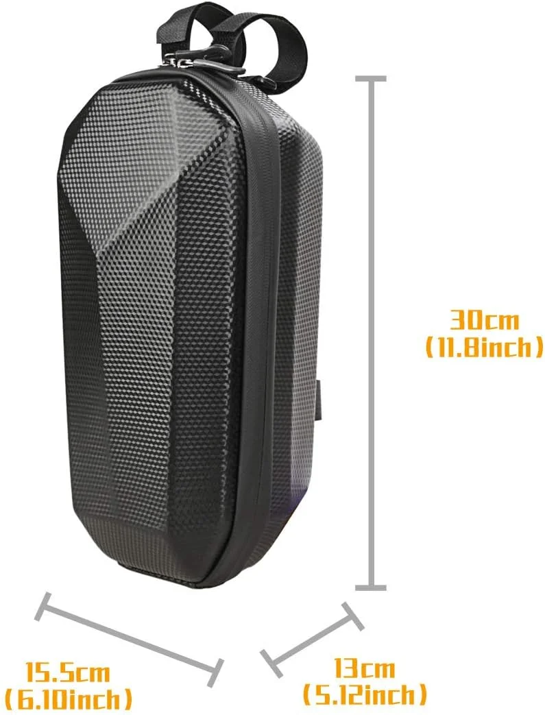 کیف اسکوتر 4 لیتری، کیف فرمان دوچرخه برقی، کیف آویز جلویی برای Xiaomi Mijia M365/M365 Pro/Segway ES1/ES2/ES3/Ninebot، برای حمل شارژر ابزار تعمیر ظرفیت بزرگ پوسته سخت EVA کیف اسکوتر 4 لیتری، کیف فرمان دوچرخه برقی، کیف آویز جلویی برای Xiaomi Mijia M365/M365 Pro/Segway ES1/ES2/ES3/Ninebot، برای حمل شارژر ابزار تعمیر ظرفیت بزرگ پوسته سخت EVA