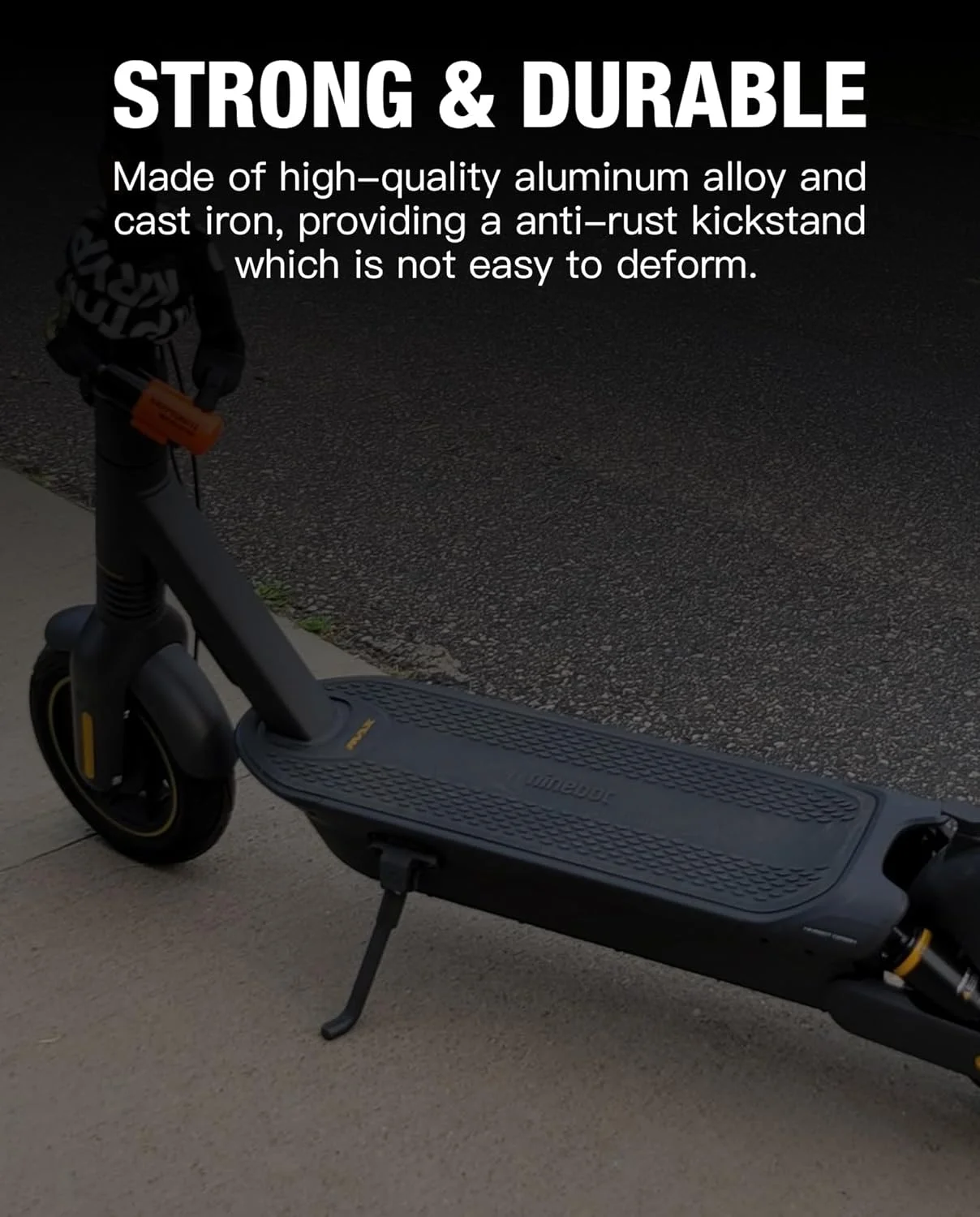 جک اسکوتر Stio سازگار با Ninebot by Segway MAX G2 G65 KickScooter، پایه جانبی آلیاژ آلومینیوم نگهدارنده پایه نگهدارنده اسکوتر لوازم جانبی اصلی