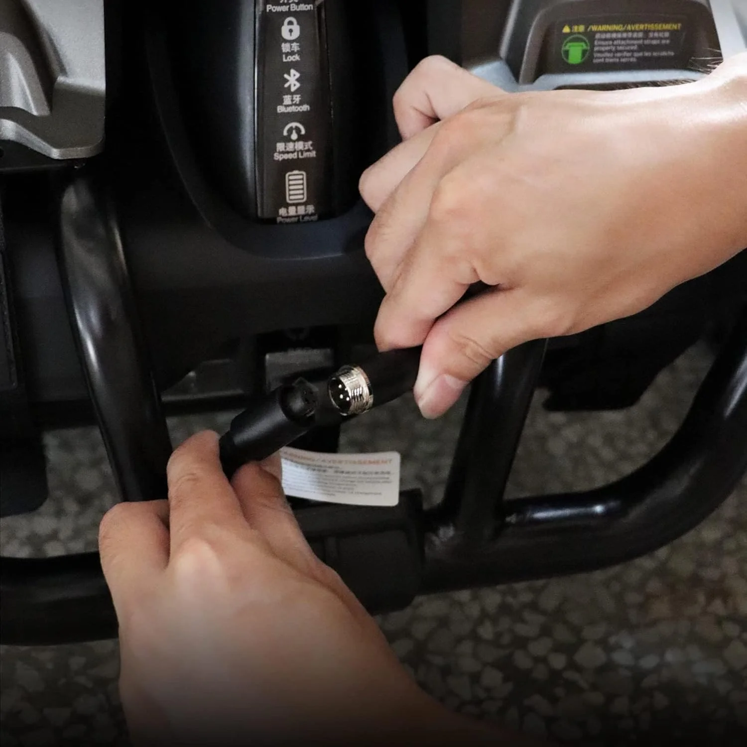 کابل افزایش طول برق سازگار با کیت کارتینگ Ninebot by Segway Go Kart PRO Ninebot S MAX/S/miniPRO لوازم جانبی کابل آداپتور افزایش طول اسکوتر