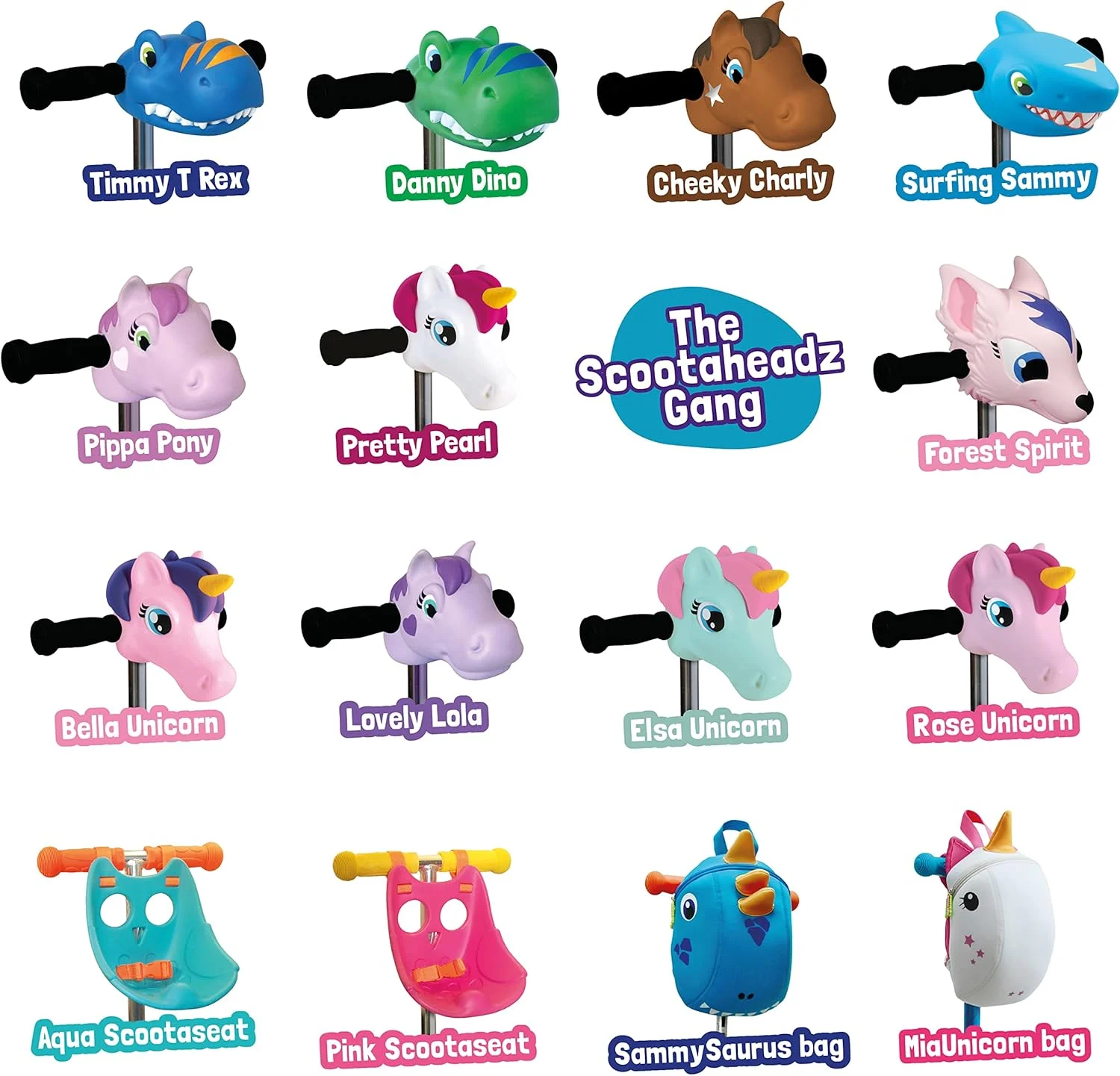 Scootaheadz - لوازم جانبی اسکوتر تک شاخ - شخصی سازی اسکوتر شما - سر اسکوتر برای کودکان 3 سال به بالا - لوازم جانبی عالی اسکوتر میکرو - هدیه برای دختران - اسباب بازی السا تک شاخ نعنایی Scootaheadz - لوازم جانبی اسکوتر تک شاخ - شخصی سازی اسکوتر شما - سر اسکوتر برای کودکان 3 سال به بالا - لوازم جانبی عالی اسکوتر میکرو - هدیه برای دختران - اسباب بازی السا تک شاخ نعنایی