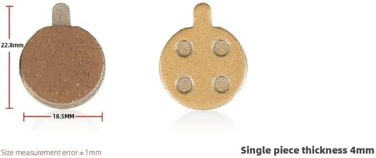 لنت ترمز YIMICO یک جفت مناسب برای اسکوتر برقی شیائومی M365 PRO/PRO 2، لنت های دیسکی ترمز، لوازم جانبی اسکوتر لنت ترمز YIMICO یک جفت مناسب برای اسکوتر برقی شیائومی M365 PRO/PRO 2، لنت های دیسکی ترمز، لوازم جانبی اسکوتر