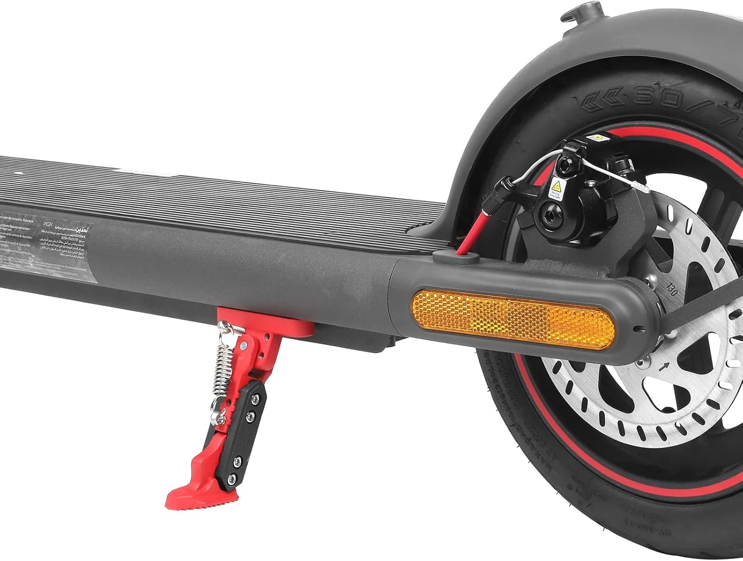 جک اسکوتر برقی ulip، پایه نگهدارنده قابل تنظیم، لوازم جانبی جایگزین برای Xiaomi 4 Segway Ninebot سری F Xiaomi M365 1S Pro Pro2 MI3، اسکوتر قرمز مشکی