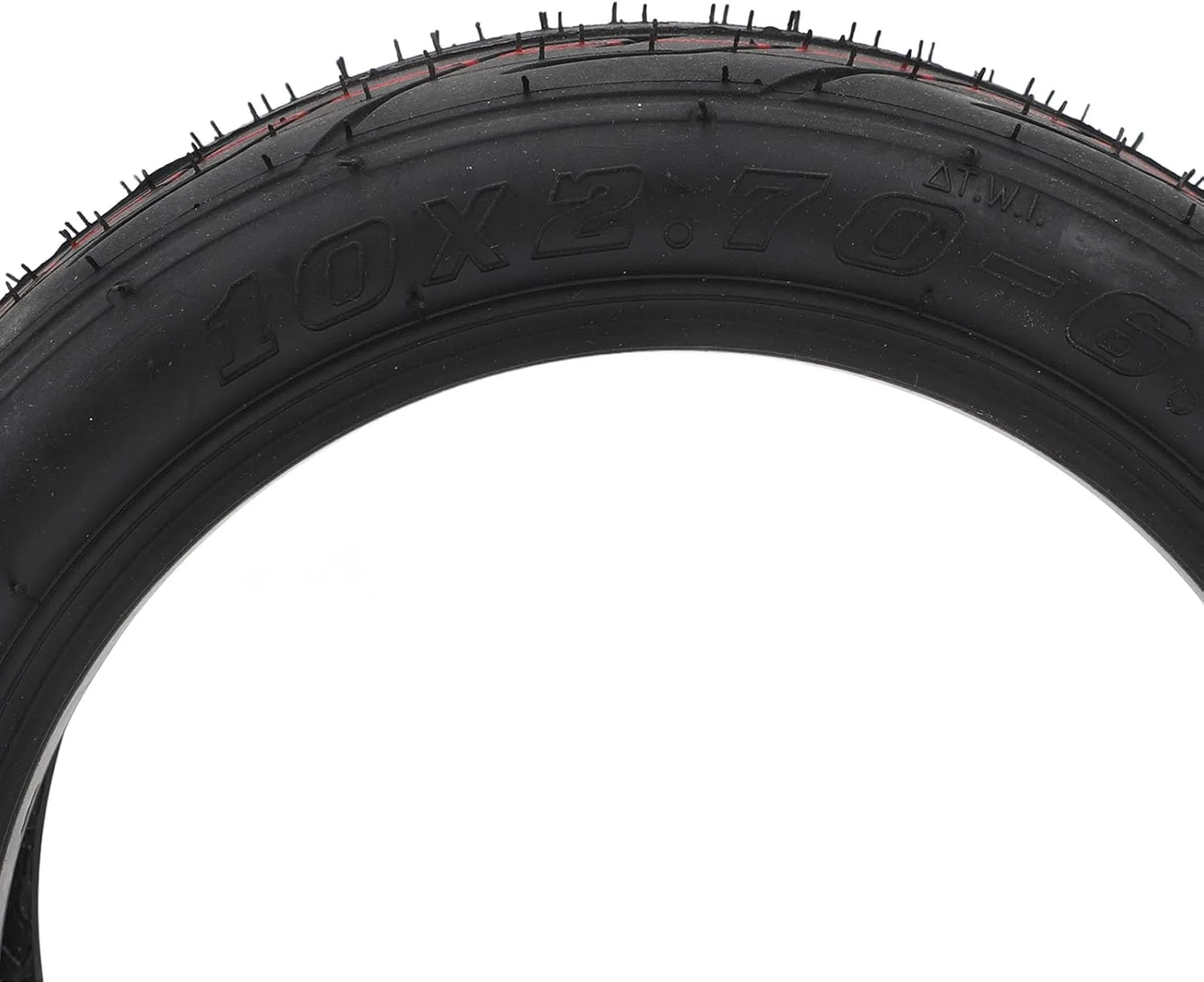 لاستیک تیوبلس Jiawu 10 X 2.70‑6.5 برای اسکوتر برقی، لاستیک های جایگزین چرخ جلو و عقب، ضد لغزش، مقاوم در برابر ضربه، لوازم جانبی اسکوتر برقی