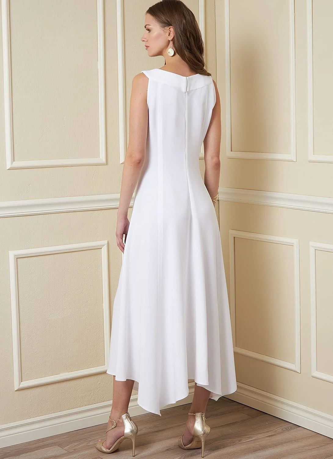 الگوهای Vogue، لباس زنانه Tom & Linda Platt، چند رنگ، 2 تکه