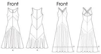 الگوهای خیاطی Vogue مدل V8814A50، کاغذی، متنوع، A5 6-8-10-12-14